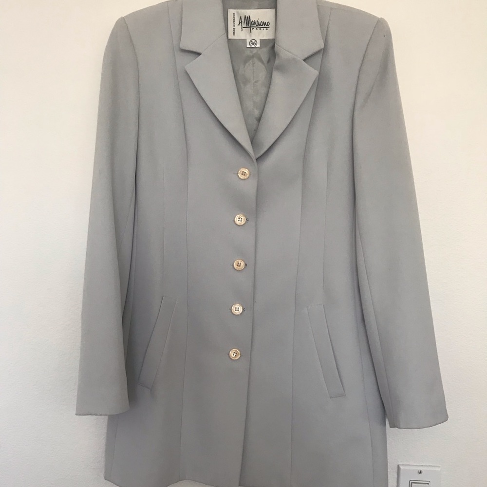 Light Gray Blazer “Made in France” size 6